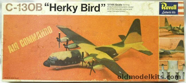 Revell 1/140 Lockheed C-130B Hercules Air Commando Issue, H230-130 plastic model kit